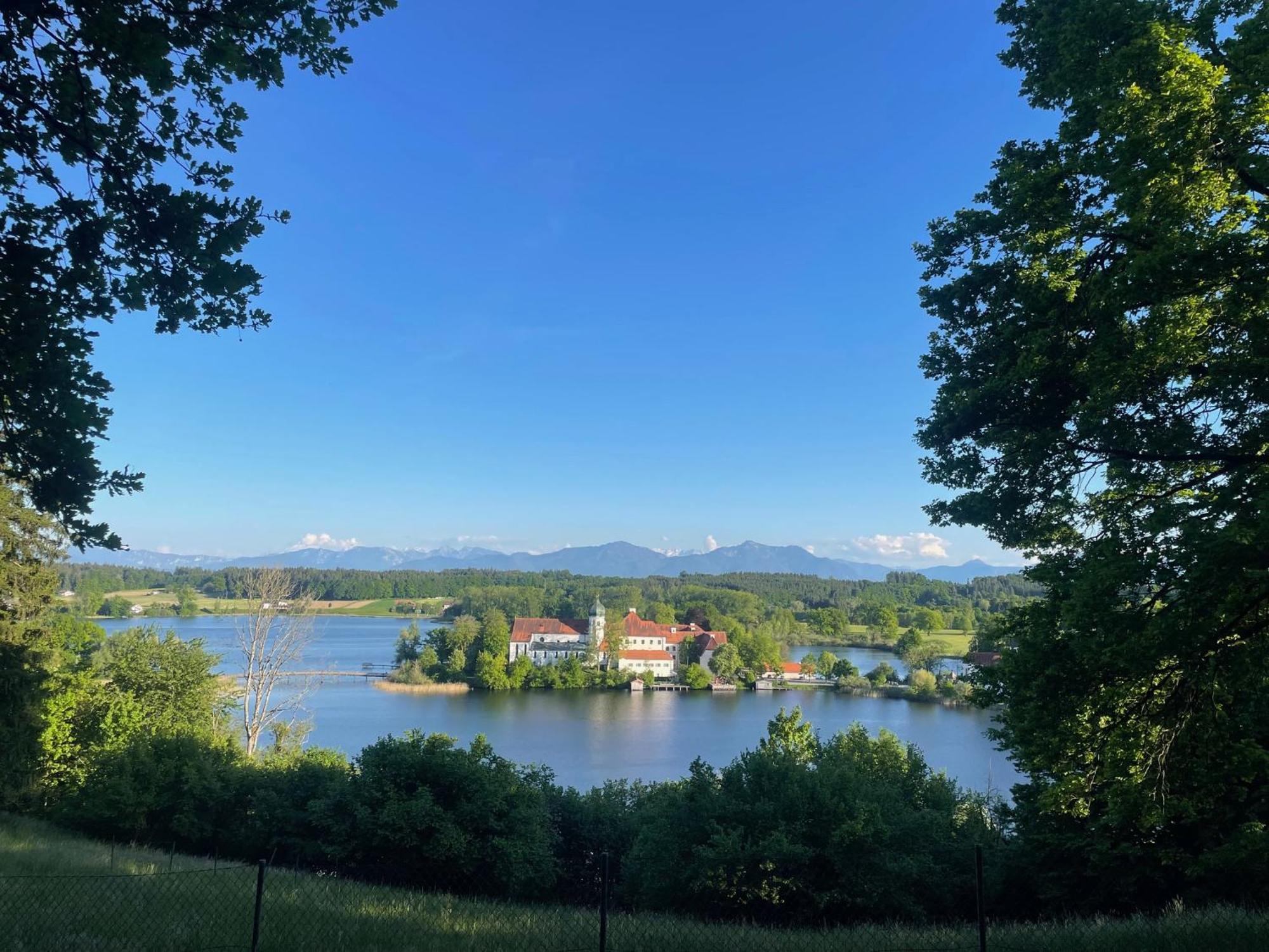 Seeblick Chiemgau, Haus Am Weinberg, 83370 Seeon Oberbayern Dış mekan fotoğraf